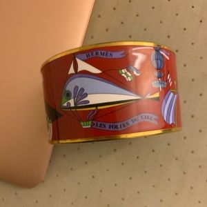 Hermes Enamel Bangle
